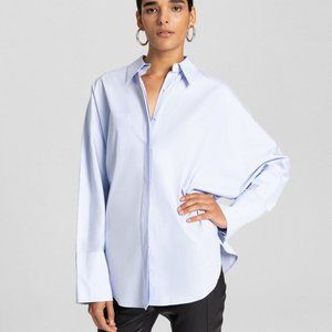 NWT a.l.c.  Blue cotton williams shirt top 4 6